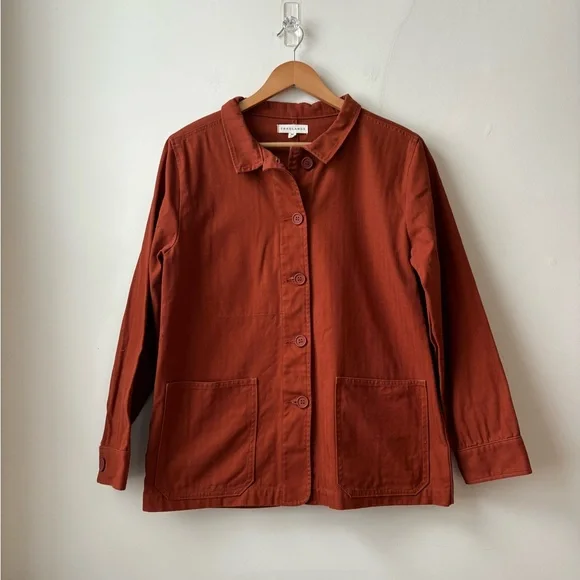 Tradlands The Beverly Chore Coat in Sepia - Picture 13 of 14